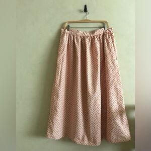 Vintage Pioneer Style Cotton Skirt